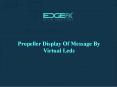 Propeller Display Of Message By Virtual Leds PowerPoint PPT Presentation