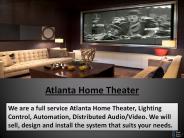 Atlanta Home Theater, Media Rooms, Home Automation