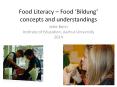 Food Literacy  PowerPoint PPT Presentation