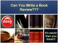 Can You Write a Book Review??? PowerPoint PPT Presentation