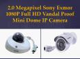 2.0 Megapixel Sony Exmor 1080P Full HD Vandal Proof Mini Dome IP Camera PowerPoint PPT Presentation
