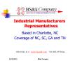 Industrial Manufacturers Representatives PowerPoint PPT Presentation