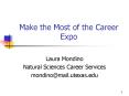 Make the Most of the Career Expo PowerPoint PPT Presentation