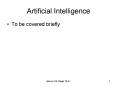 Artificial Intelligence PowerPoint PPT Presentation