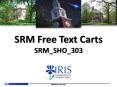 SRM Free Text Carts SRM_SHO_303 PowerPoint PPT Presentation