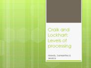 Craik%20and%20Lockhart:%20Levels%20of%20processing