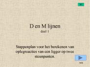 D en M lijnen deel 1