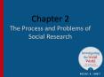 Chapter 2 The Process and Problems of Social Research PowerPoint PPT Presentation