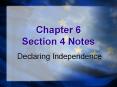 Chapter 6 Section 4 Notes PowerPoint PPT Presentation