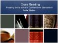 Close Reading PowerPoint PPT Presentation