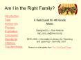 Am I in the Right Family? PowerPoint PPT Presentation