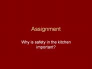Assignment