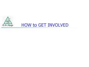 HOW to GET INVOLVED