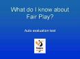 What do I know about Fair Play? PowerPoint PPT Presentation