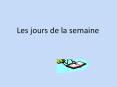 Les jours de la semaine PowerPoint PPT Presentation