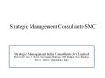 Strategic Management Consultants-SMC PowerPoint PPT Presentation