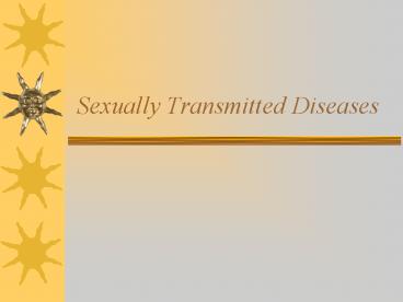 Sexually Transmitted Diseases