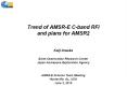 Trend of AMSR-E C-band RFI and plans for AMSR2 PowerPoint PPT Presentation