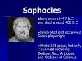 Sophocles PowerPoint PPT Presentation