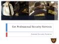 Professional Security Services - Admiral Security Services PowerPoint PPT Presentation