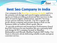 Top Seo Companies in India