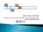 EMR Clinic Software