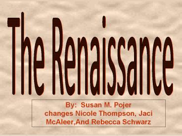 Italian Renaissance Art