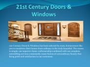 21st Century Doors & Windows
