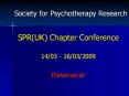 Society for Psychotherapy Research PowerPoint PPT Presentation