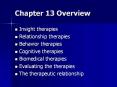 Chapter 13 Overview PowerPoint PPT Presentation