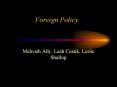 Foreign Policy PowerPoint PPT Presentation