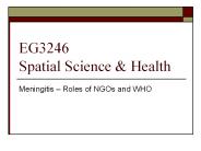 EG3246 Spatial Science