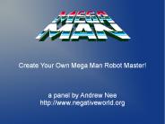Create Your Own Mega Man Robot Master!