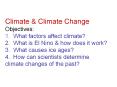 Climate PowerPoint PPT Presentation