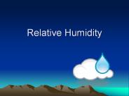 Relative Humidity