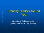 Creating Leaders Around You