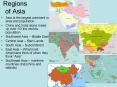 Regions of Asia