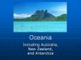 Oceania PowerPoint PPT Presentation