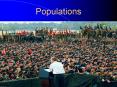 Populations PowerPoint PPT Presentation