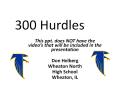 300 Hurdles PowerPoint PPT Presentation