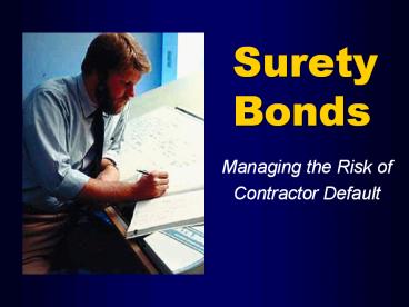 Surety Bonds