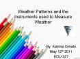Weather Patterns and the Instruments used to Measure Weather PowerPoint PPT Presentation