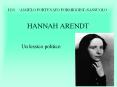 HANNAH ARENDT PowerPoint PPT Presentation