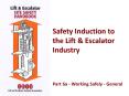Safety Induction to the Lift PowerPoint PPT Presentation