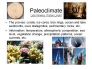 Paleoclimate Lida Teneva, Tristan Lindot
