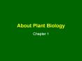 About Plant Biology PowerPoint PPT Presentation