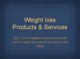 Weight loss Products PowerPoint PPT Presentation