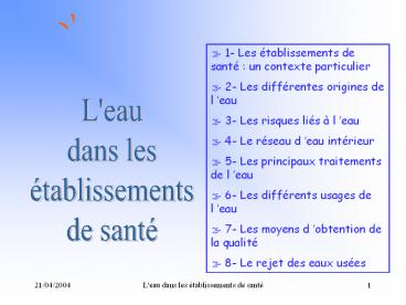 Aucun titre de diapositive