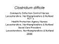 Clostridium%20difficile PowerPoint PPT Presentation