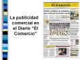La publicidad comercial en el Diario  PowerPoint PPT Presentation